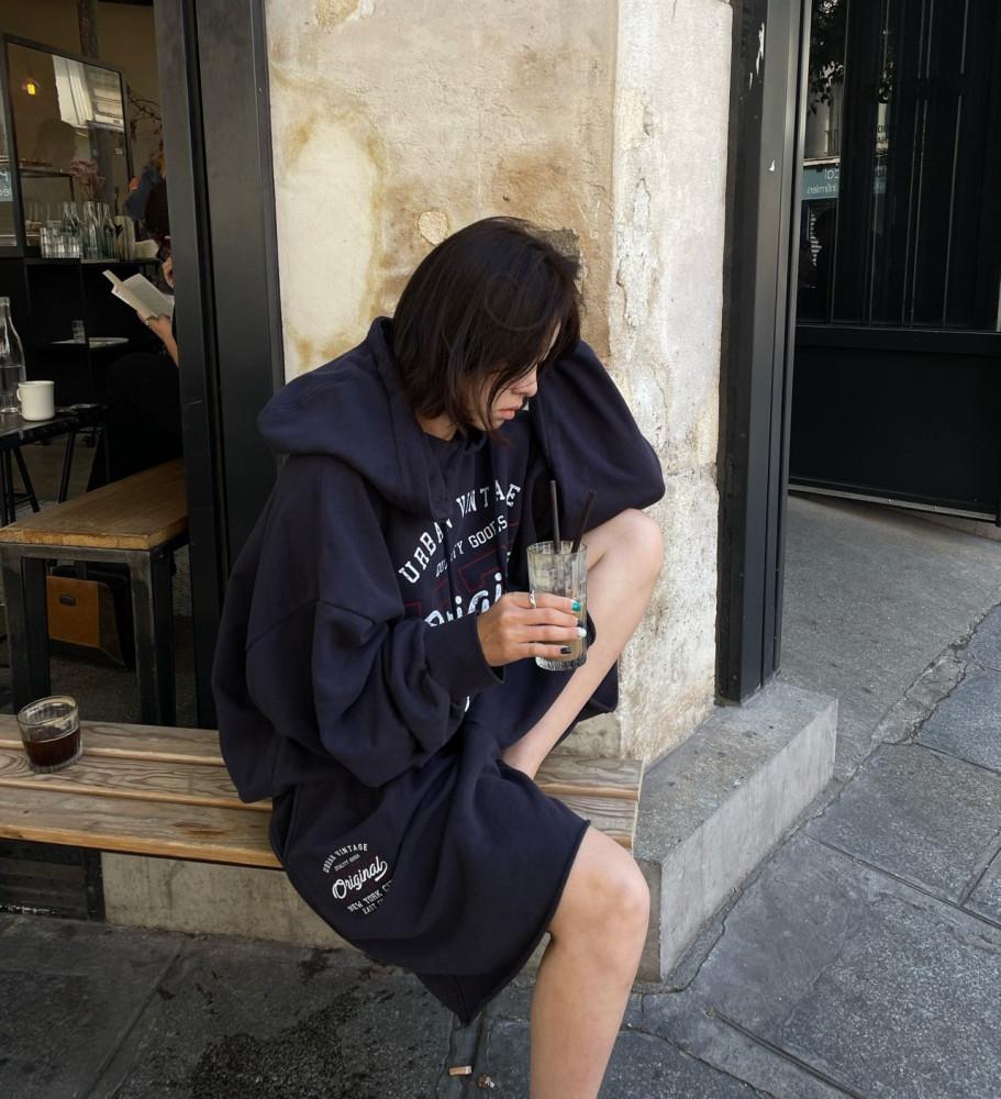 세렌디피티342 여성 가을상하복 세트 면 트레이닝복 여자상하복세트 밴딩바지