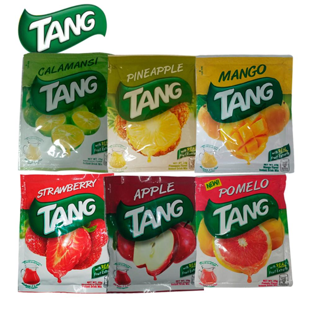 탕가루 과일쥬스 TANG탱가루 망고 에이드 깔라만시 오렌지 자몽 포도 딸기 사과 리치