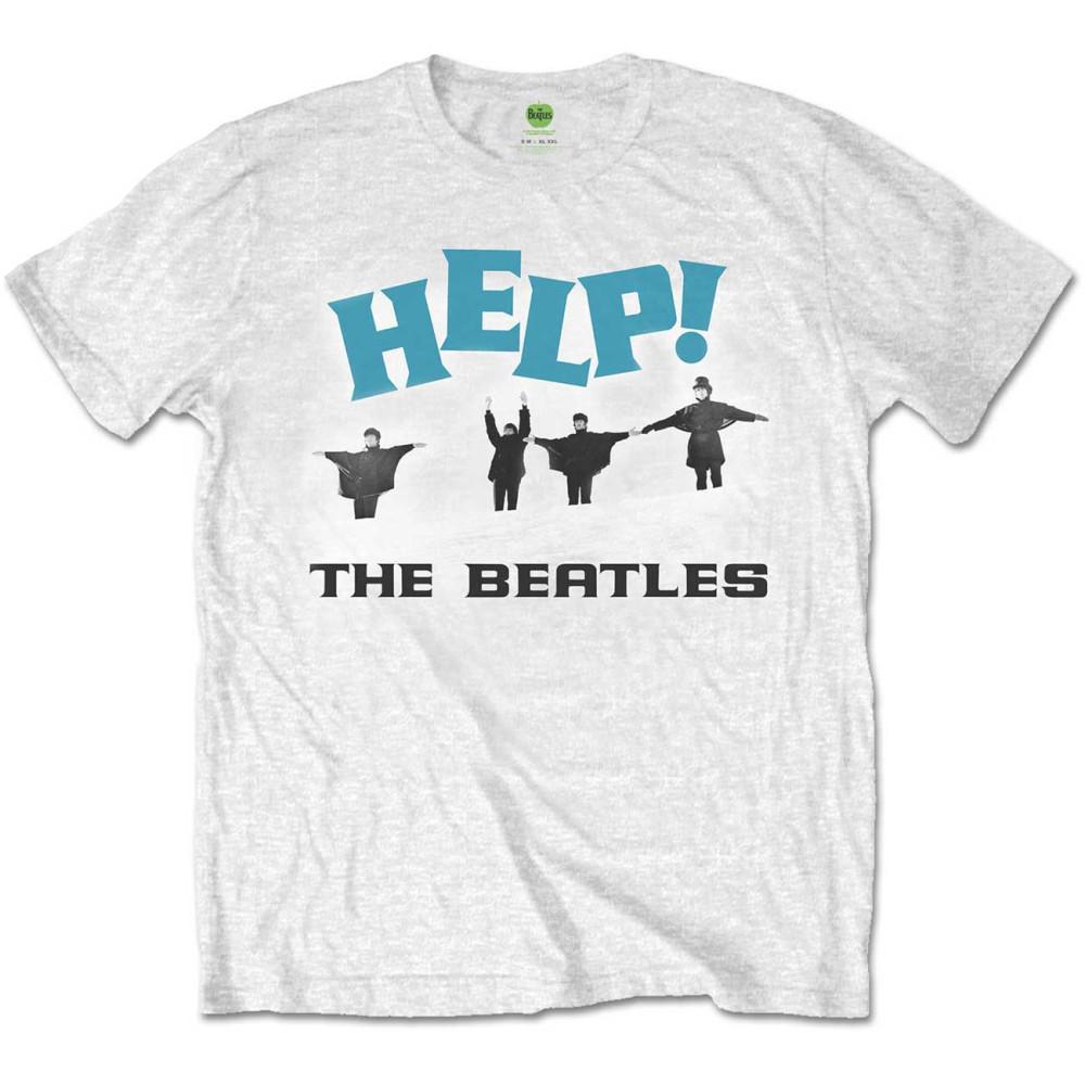 [M,L,XL 국내배송] 공식 THE BEATLES 더 비틀즈 Help Snow 반팔 티셔츠