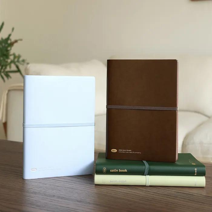 2026 새틴북 다이어리 (날짜형)