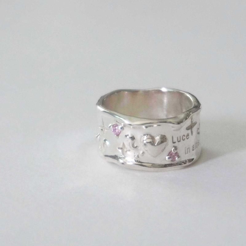 Luce Alice silverring