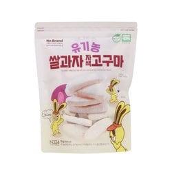 노브랜드 유기농 쌀과자 자색고구마 55g