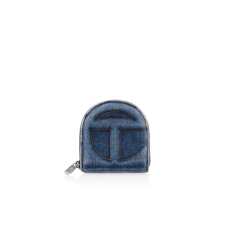 Telfar Wallet - Blue Denim