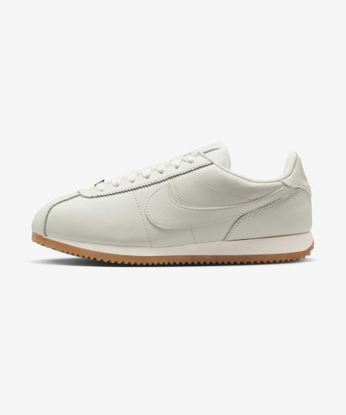 나이키(NIKE)  코르테즈 SE W - 세일:코코넛 밀크:메탈릭 실버:검 미디엄 브라운 / HV6936-133 - 사이즈 & 후기 | 무신사