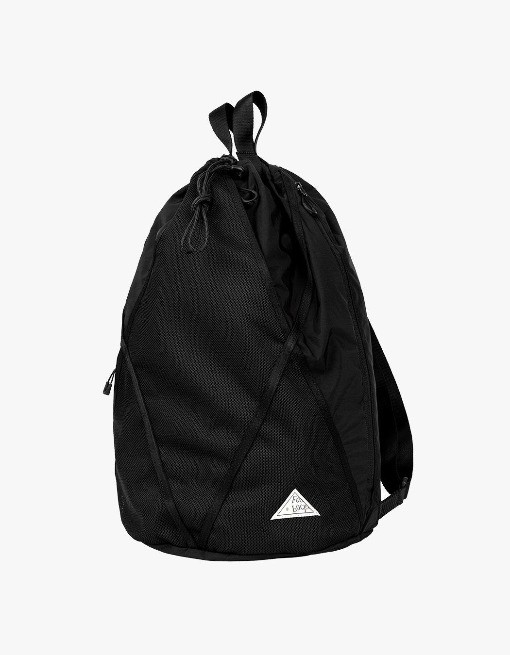 Feather Gym Sack - Black