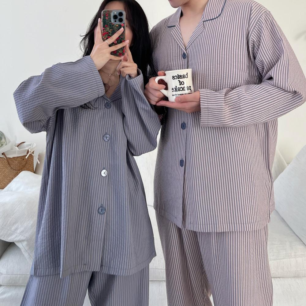 2col 빅사이즈커플잠옷 부모님잠옷