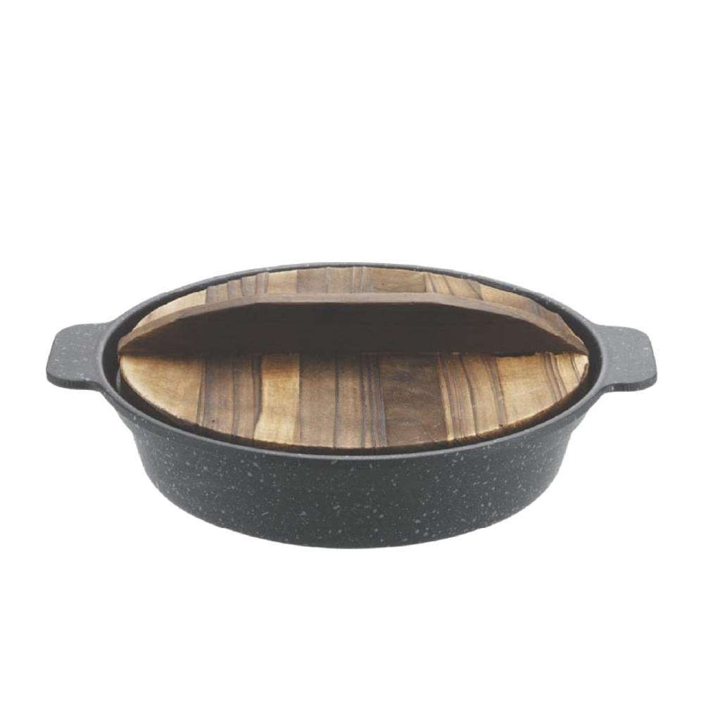 펄 금속 1인용 미니 화로전용 스키야키팬 18cm