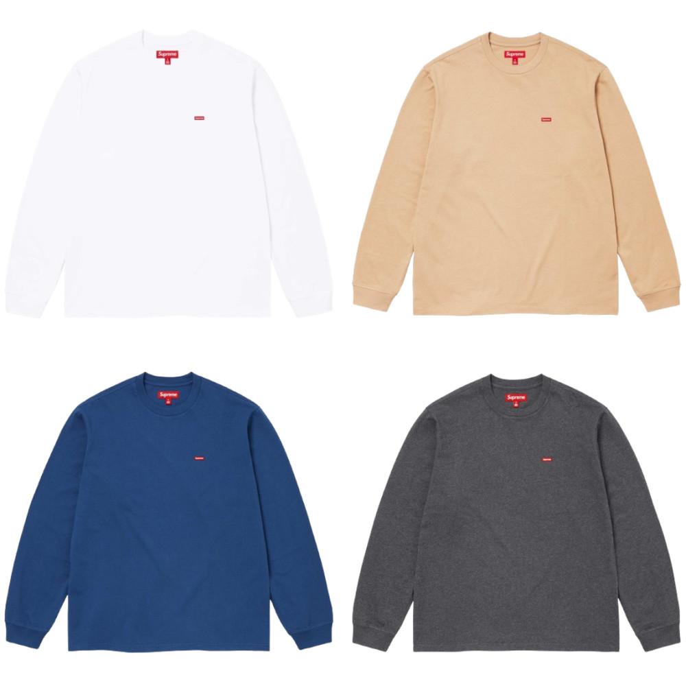 슈프림 스몰 박스 롱슬리브 티셔츠 XXL - 24FW FW24KN34