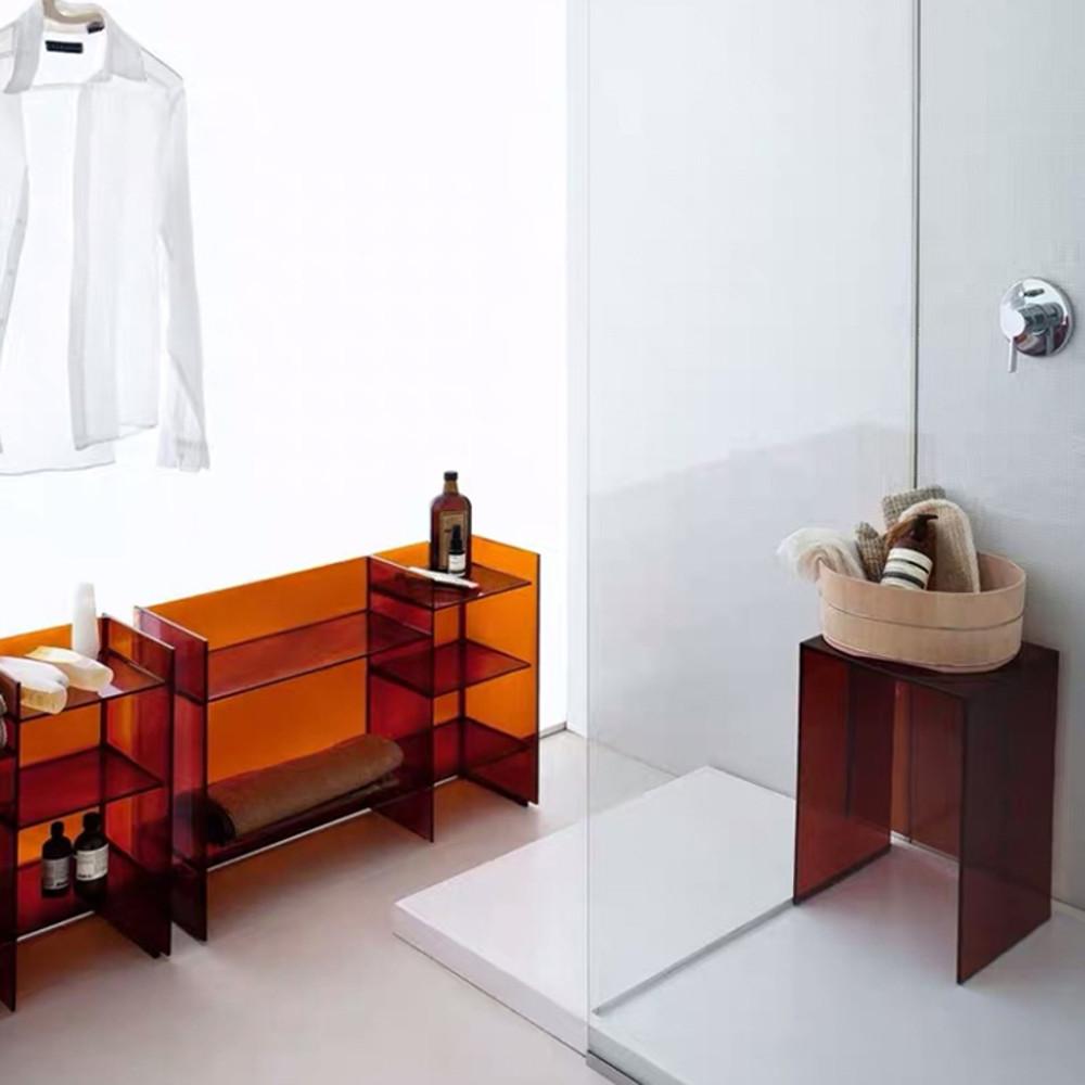 kartell 카르텔 사운드 랙 아크릴 선반 수납 모듈선반 가구 디스플레이 진열장 거치대