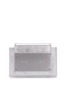 ACCORDION WALLET IN SILVER