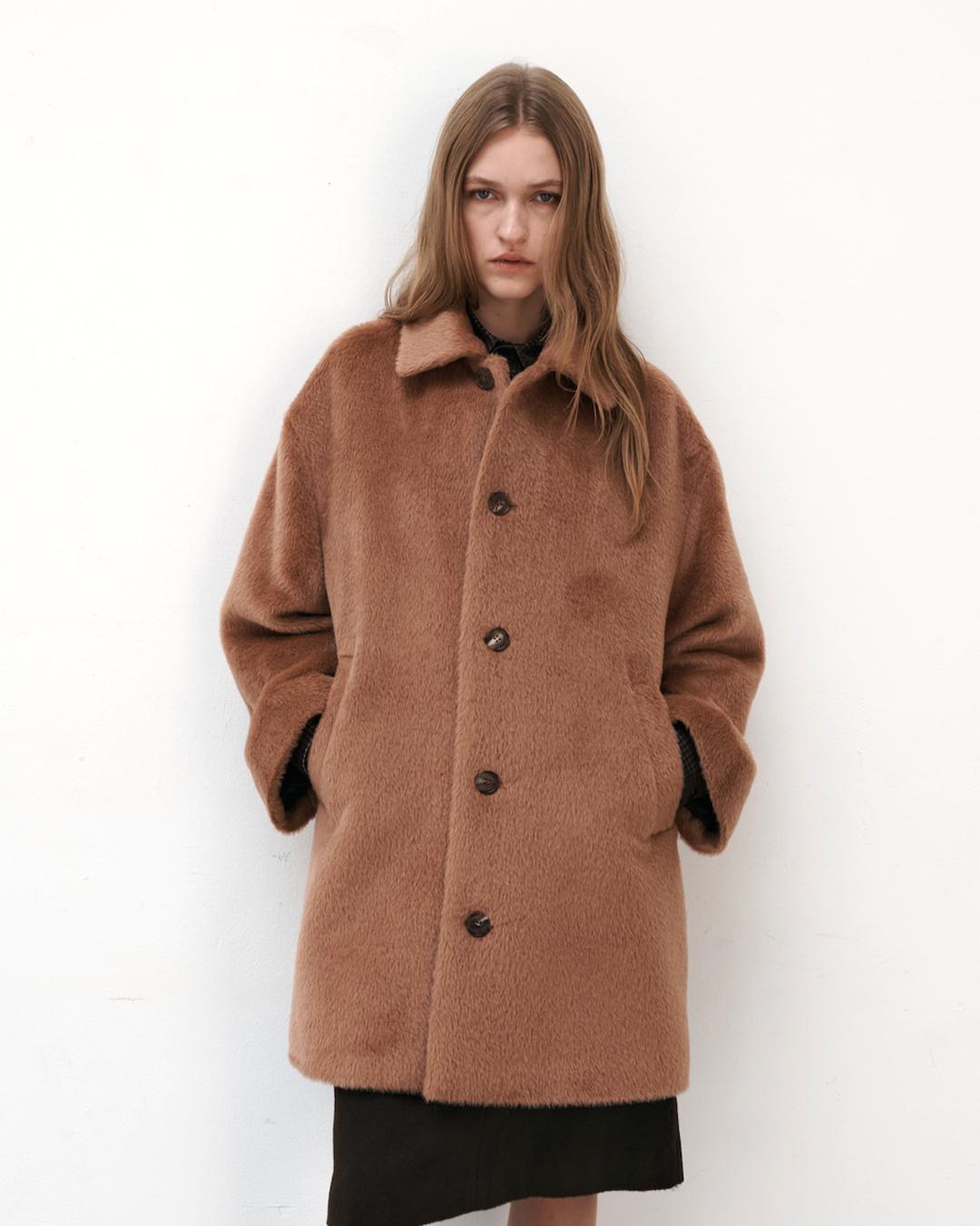 Oversized Alpaca coat