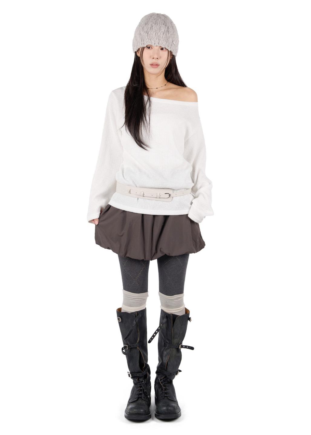 릿킴 WINTER BALLOON SKIRT