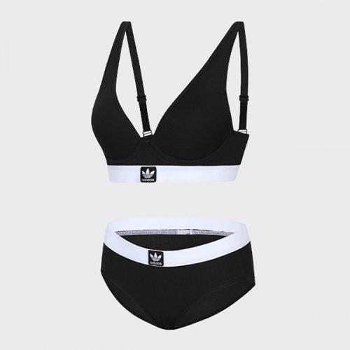 (노와이어)트레포일 페일 브라팬티 1세트 BK