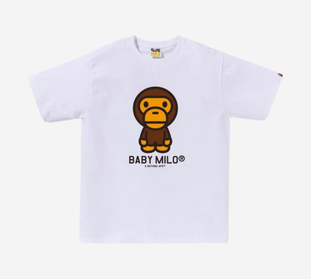 베이프 베이비마일로반팔티셔츠S bape 미스치프 디젤 | 후루츠패밀리