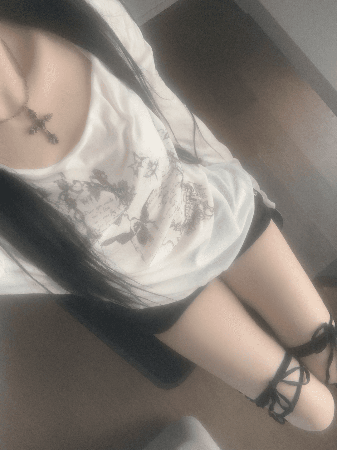 Butterwing Lettering Overfit Top