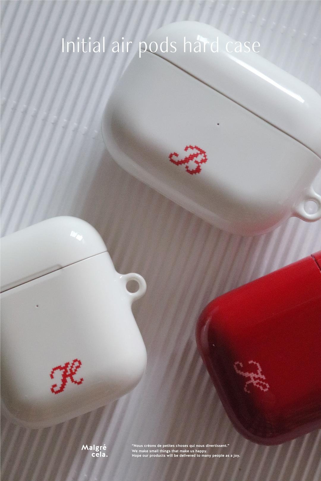 [Order made] Air pods hard case - Initial