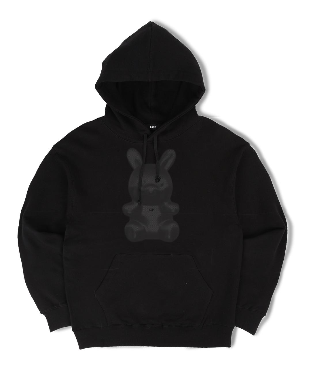 미러 버니 후드티 블랙