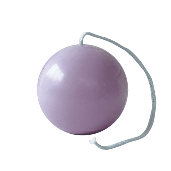 Taro color ball candle