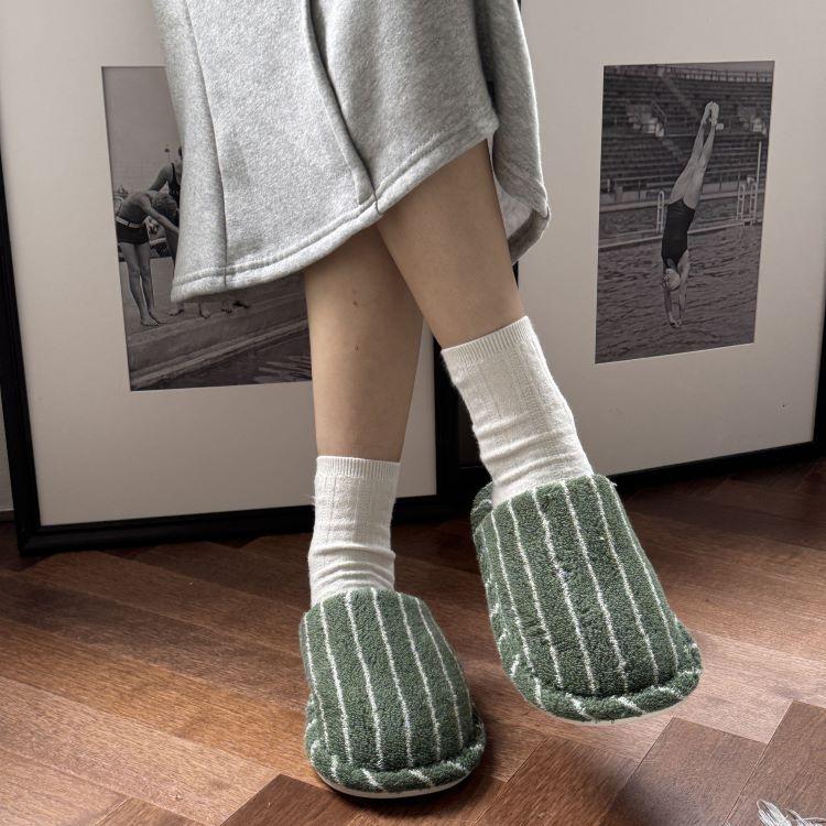 부드러운 수건 소재로 제작된 실내슬리퍼 : 잇데코 (itdeco)