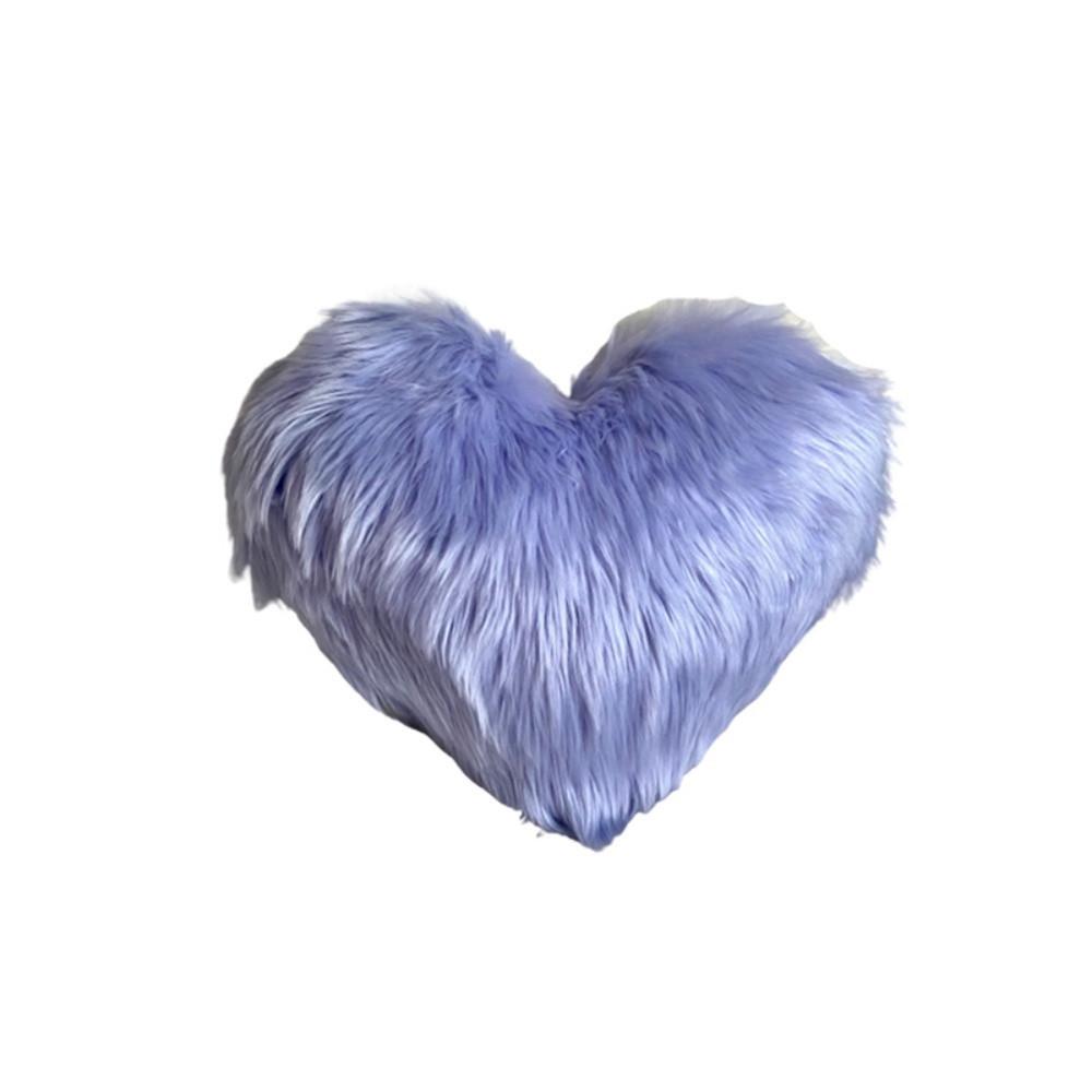 파인더 페리윙클 하트쿠션 쇼파 인테리어 쿠션 체커보드