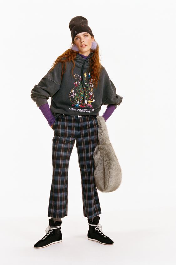 PANTALON À CARREAUX