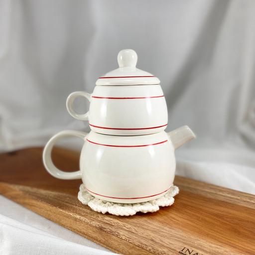 레드라인 핸드 페인팅 티포원세트