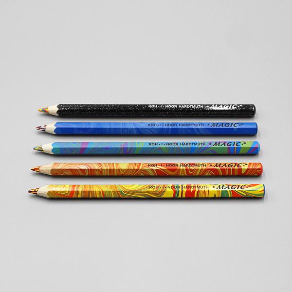 [KOH-I-NOOR] Jumbo 무지개 색연필 Set