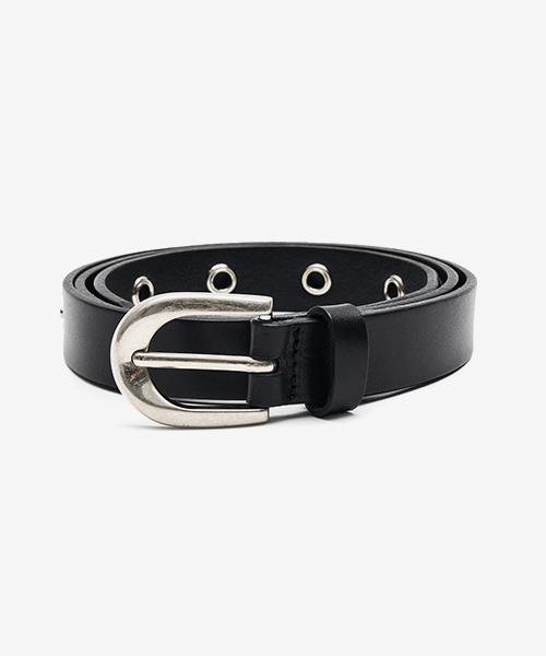 아일렛 레더 벨트 BLACK