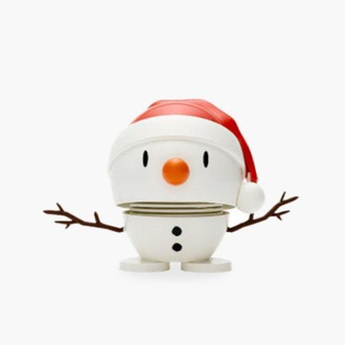 Hoptimist Santa Snowman S (White)
