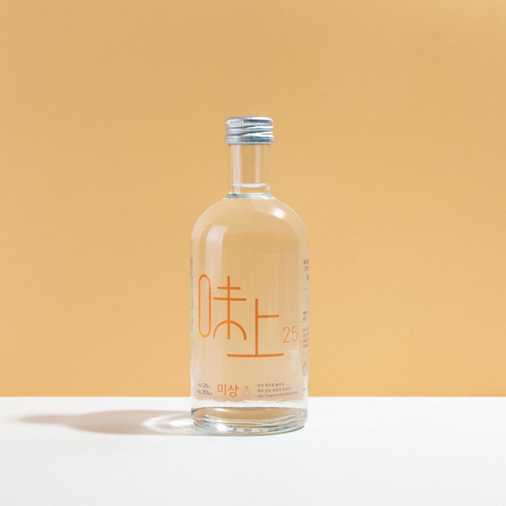 미상25 25도 350ml 감귤주 증류주 제주술 신례명주 양조장 전통주