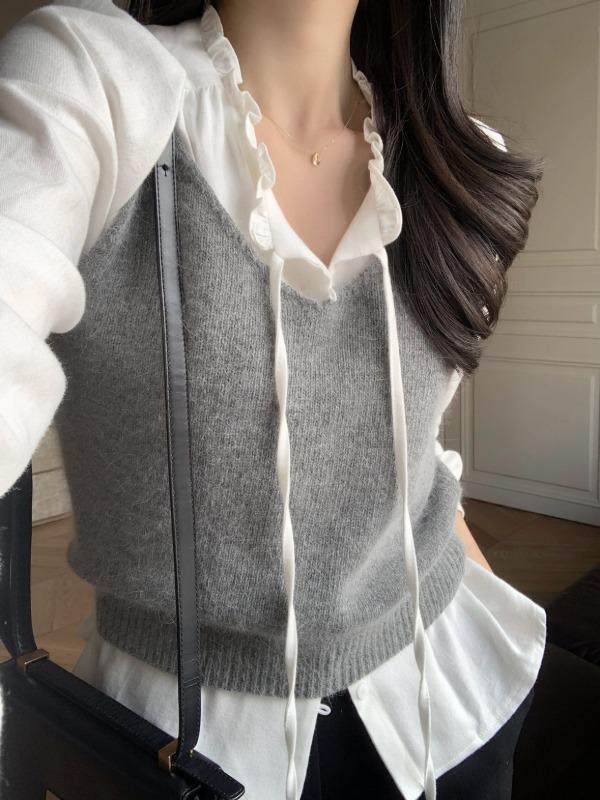 Angora Layer Bustier