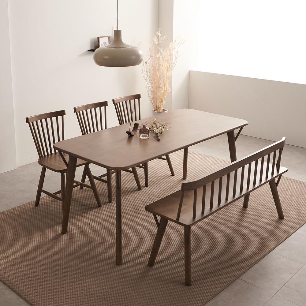 라미에스 원목  6인용 식탁 세트 제이수