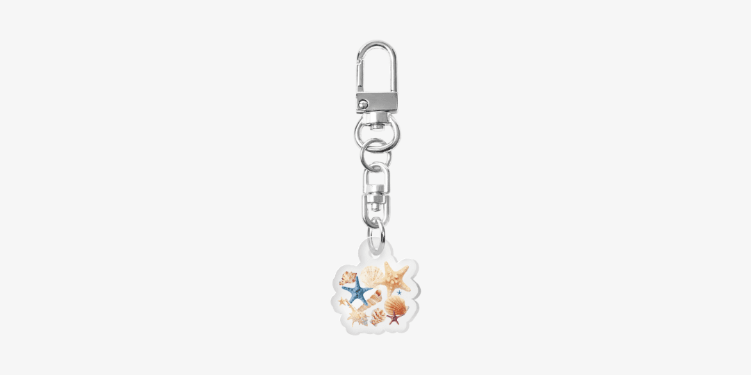 over the sea_key ring