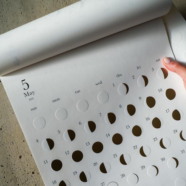 Michiru Moon Calendar 벽걸이