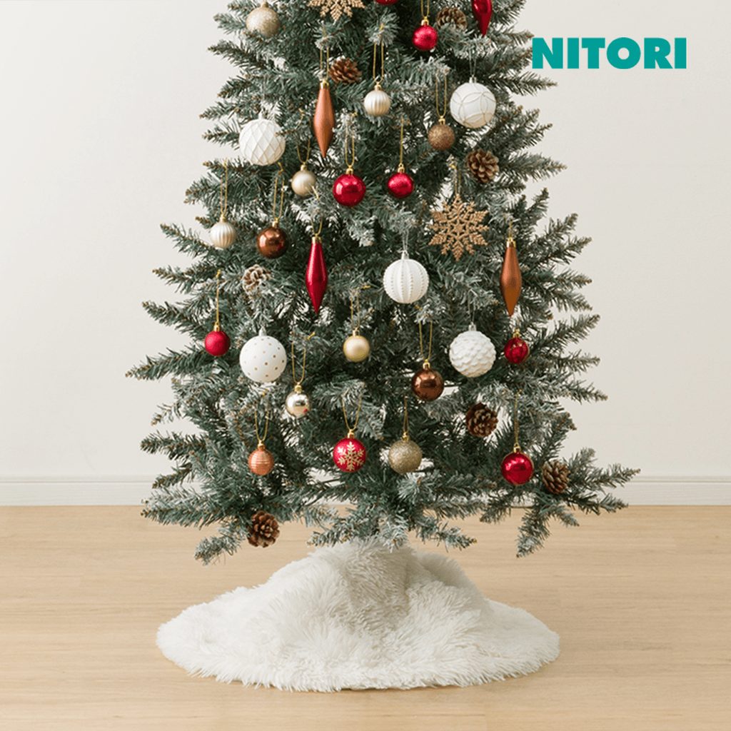 니토리 크리스마스 트리 퍼 스커트
