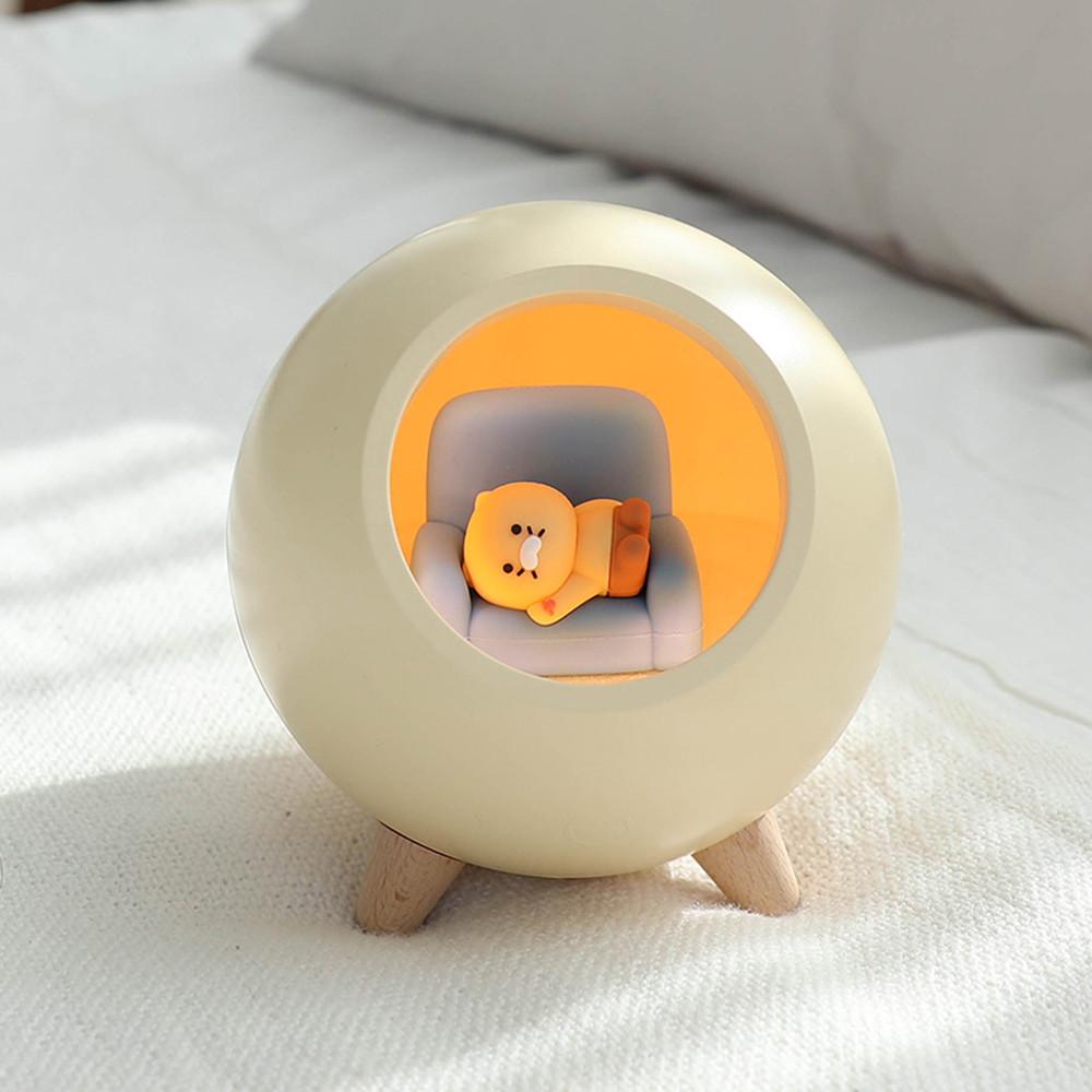 굿나잇 카카오 프렌즈 무드등 수유등 취침조명_춘식이