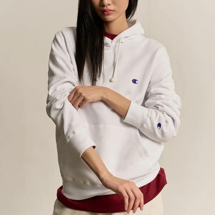 C로고 후드 티셔츠 White