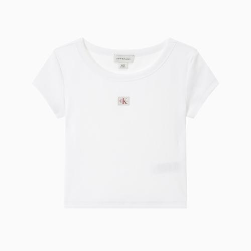 여성 우븐라벨 립 베이비 티 47C200G YAA