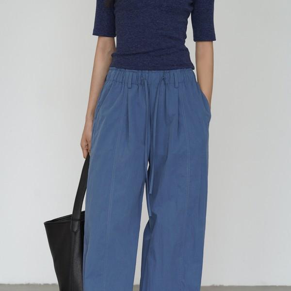 Dusty Blue Loose Pants