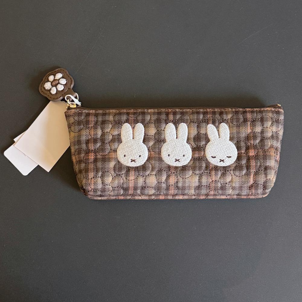 미피 체크 필통