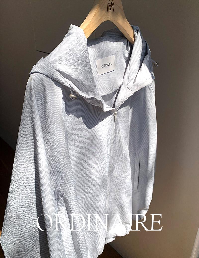 [ordinaire] 브리즈 후드 바람막이 (2color/아이보리 단독주문시오늘출발)
