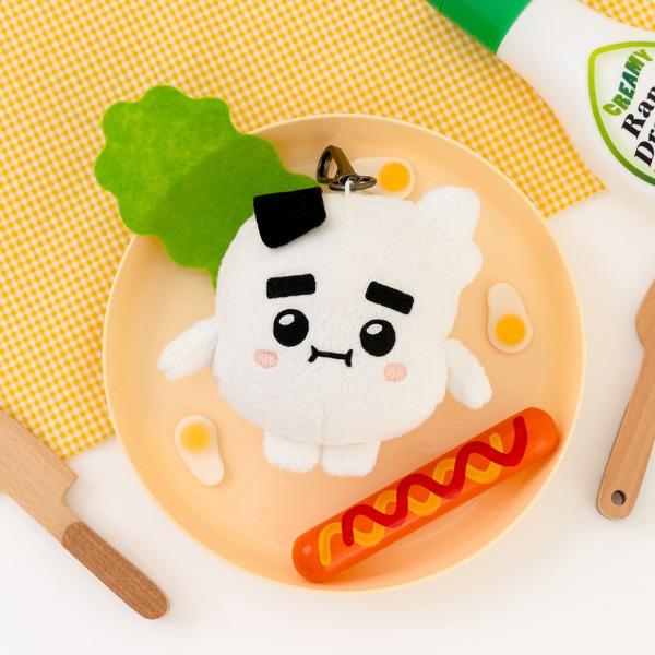 KUYA 주먹밥 쿵야 베이직 백참인형