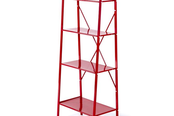 브래스 4단 철재 인테리어 선반 4colors