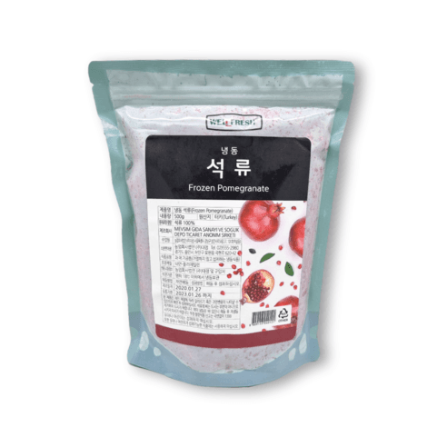 웰프레쉬 석류(터키산) 500g, 1개 - 기타냉동간편과일 | 쿠팡