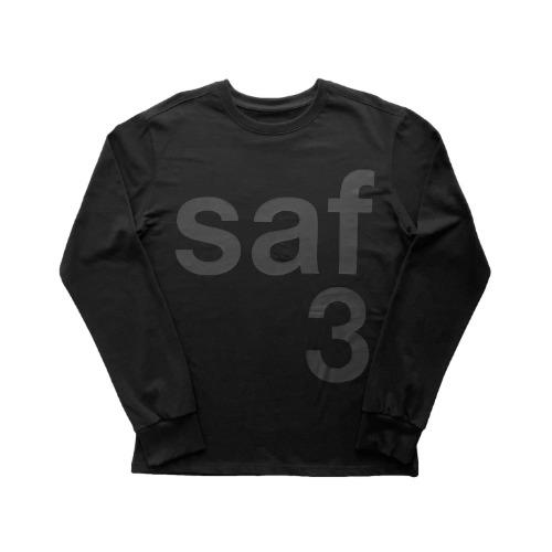BASIC SAFARI L/S TEE (BLACK)