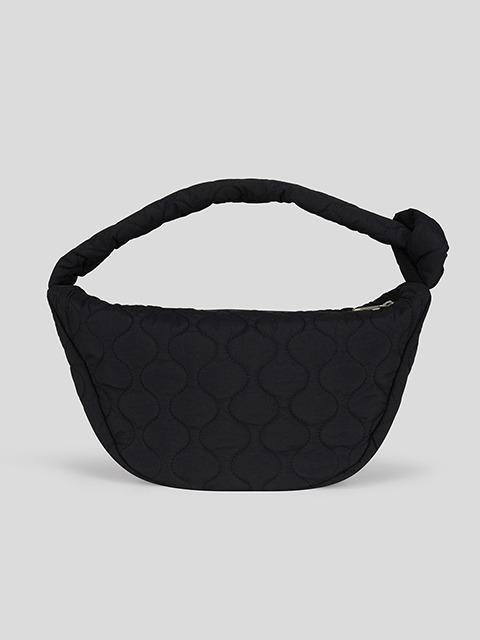 폴앤앨리스 QUILTED SHOULDER BAG / BLACK
