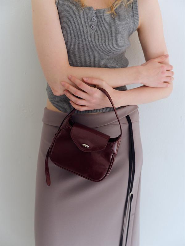 벨 토트백 Belle Tote Bag_Burgundy