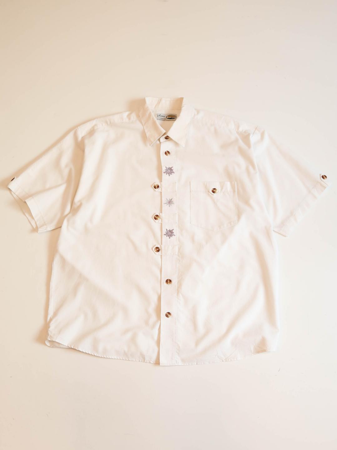 Embroidery Linen Western Shirt O3128