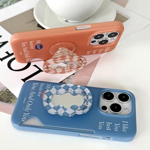 [T] 저스트 체크 웨이브 미러 스마트톡 카드 3D곡면하드케이스