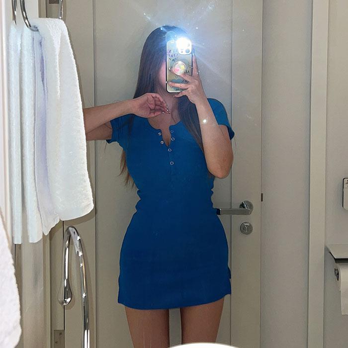 헤리스 스냅 원피스